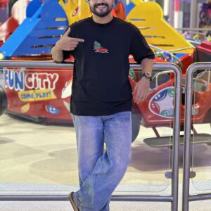 Christmas Haul – Premium Embroidered Oversized Tee